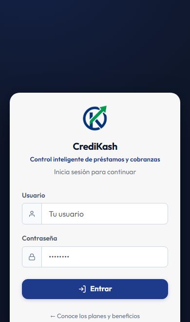Entrar al sistema en el celular