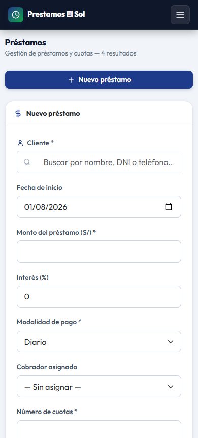 Préstamos en el celular